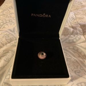 Pink pandora charm